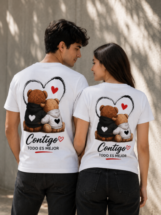 Polo Sublimado Para Parejas