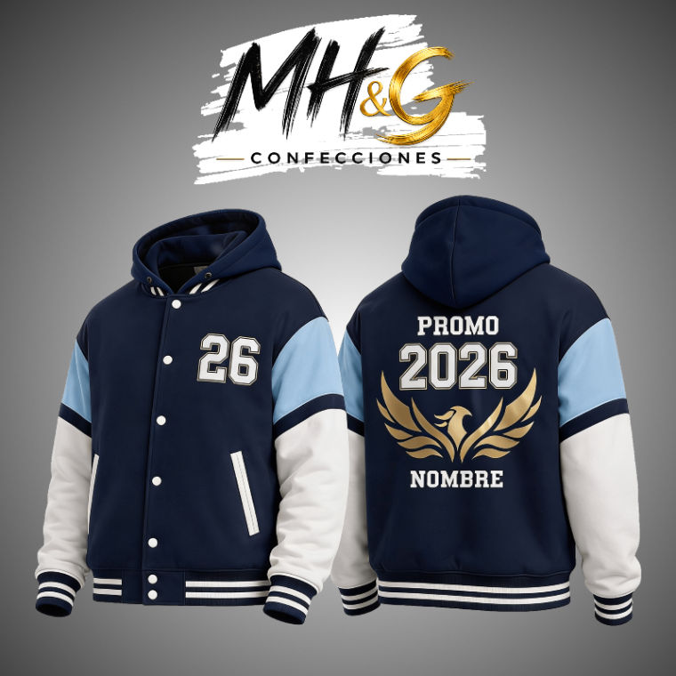 Casaca De Promocion 2 (Tela Franela Con Estampado DTF)