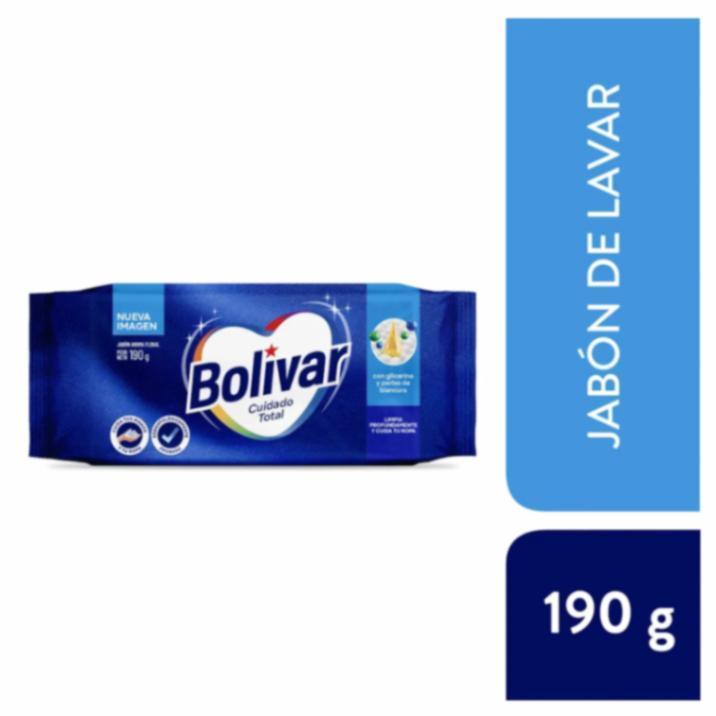 Jabón bolivar azul